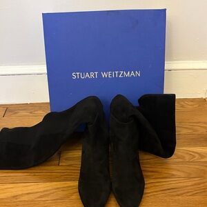 Stuart Weitzman Black Over the Knee Boots